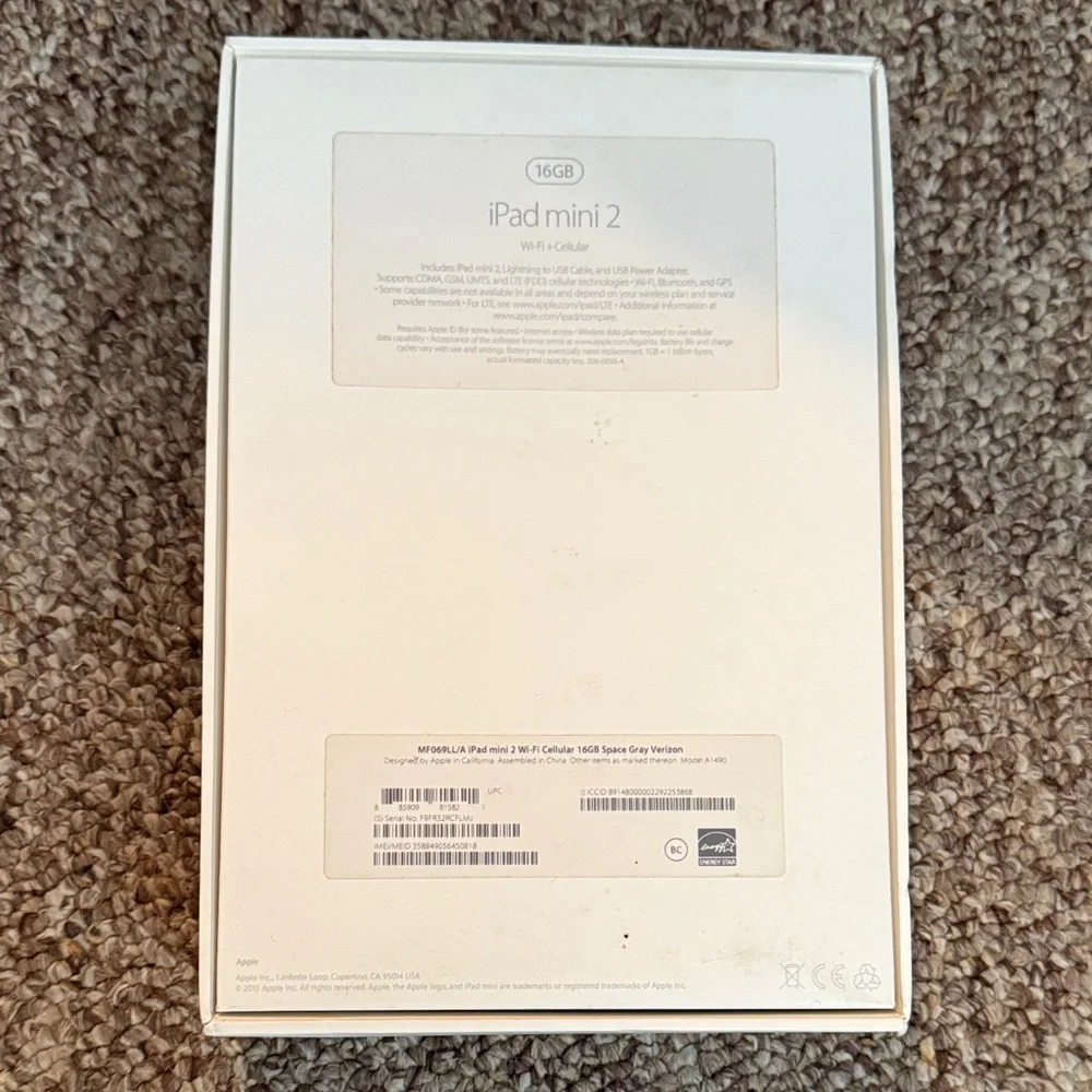 Apple iPad mini 2 16GB